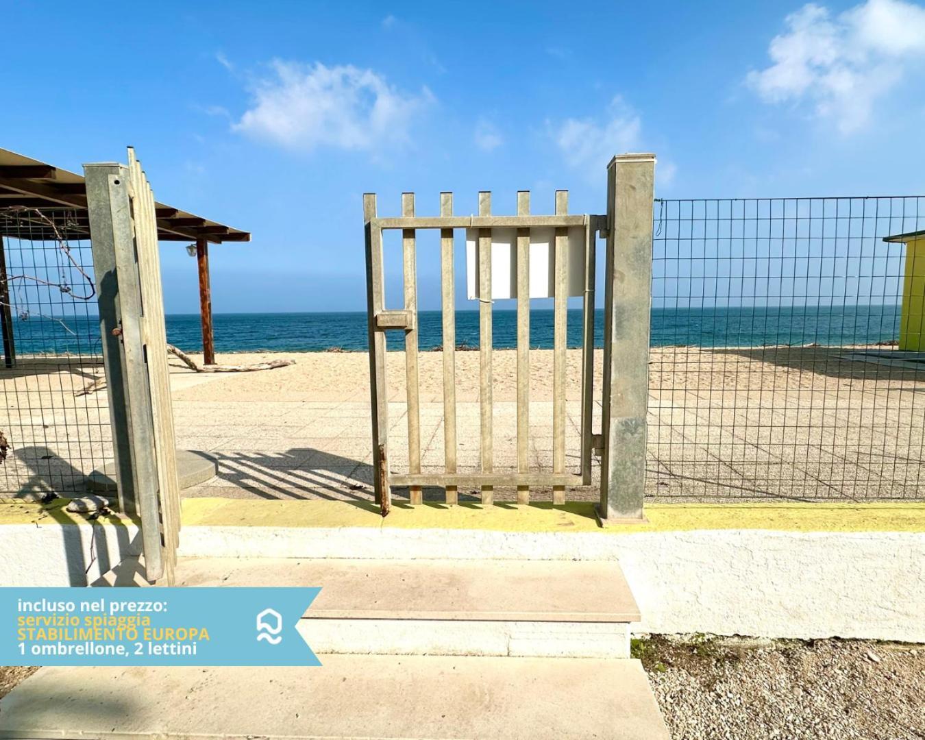 Rs321 - Marcelli, Trilocale Fronte Mare Con Spiaggia Inclusa Buitenkant foto