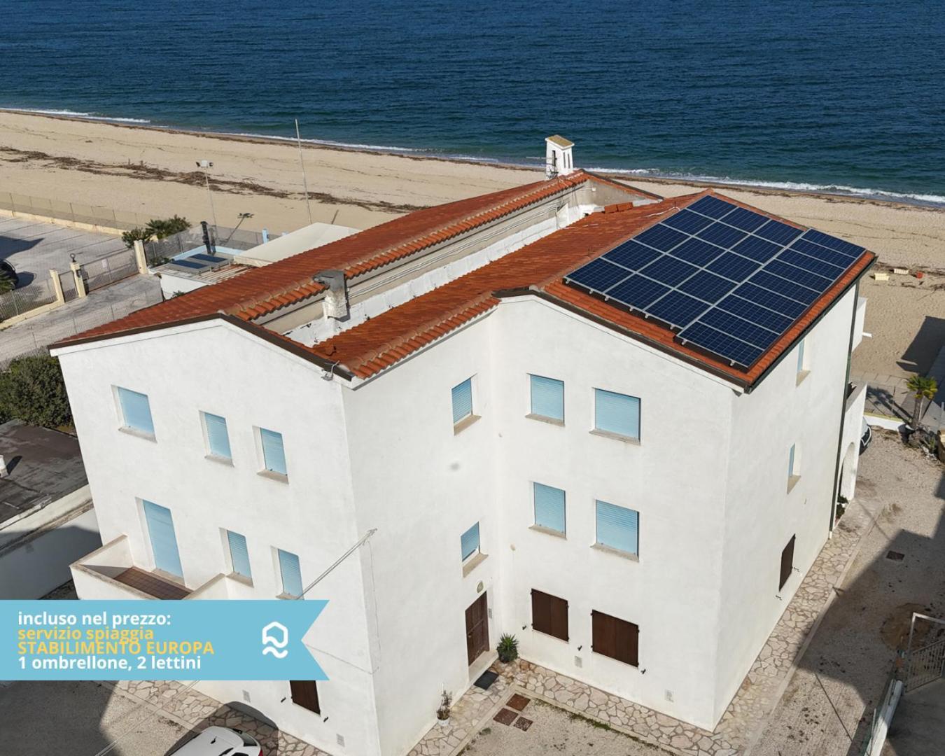 Rs321 - Marcelli, Trilocale Fronte Mare Con Spiaggia Inclusa Buitenkant foto